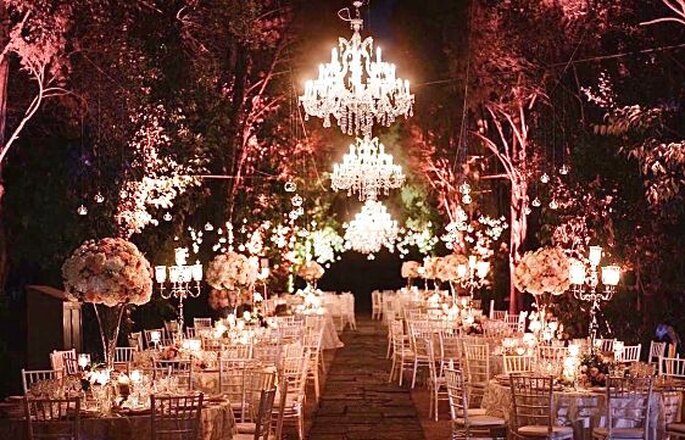 décorations florales de mariage