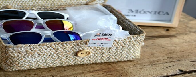 gafas de sol bodas